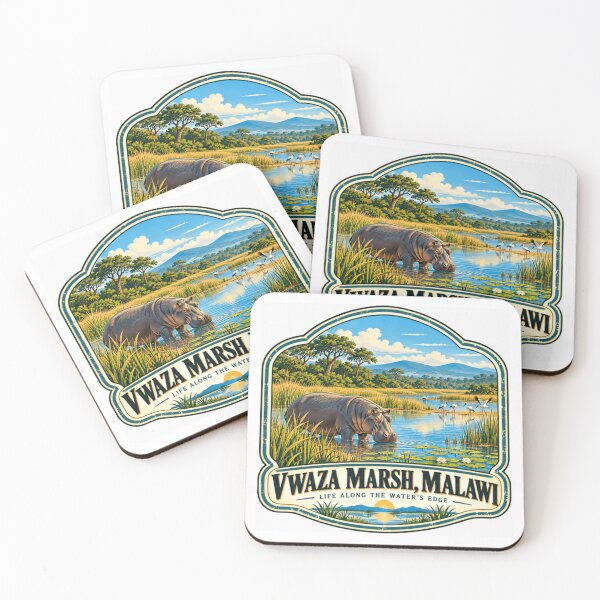 Item preview, Vwaza Marsh, Malawi Life Along The Water's Edge African Wildlife Hippo Travel designed and sold by NeedForParks.