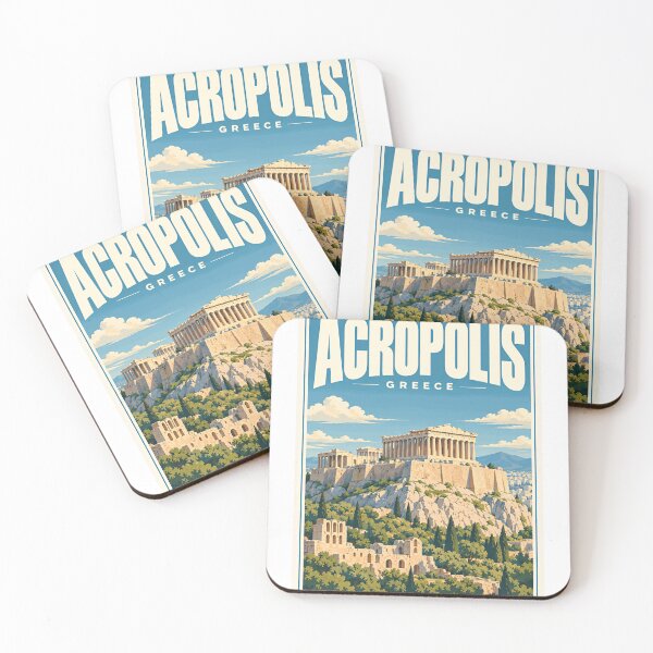 Item preview, Acropolis Greece Athens Ancient History Travel Landmark designed and sold by AncientClouds25.