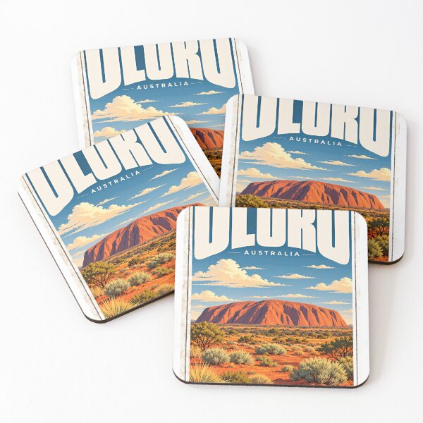Item preview, Uluru Australia Travel Landmark Ayers Rock Australian Vacation designed and sold by ManilStuck237.