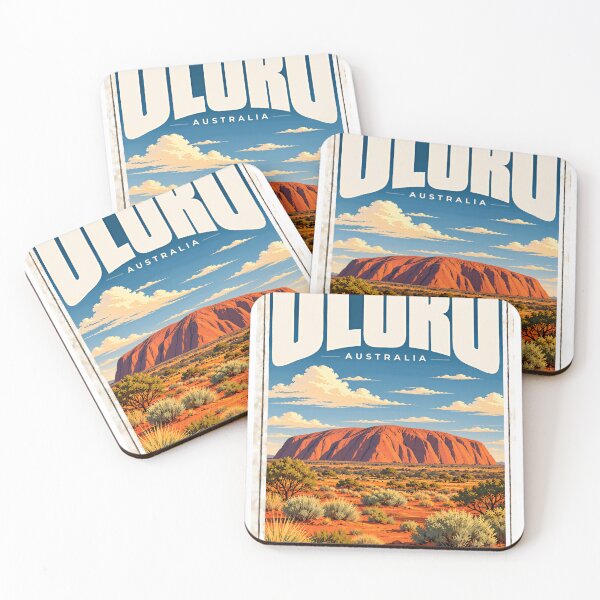 Item preview, Uluru Australia Travel Destination Landmark Souvenir designed and sold by JasonStars123.