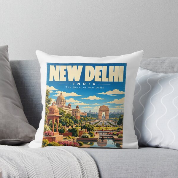 Item preview, New Delhi India The Heart Of New Delhi Global Travel Souvenir designed and sold by ManilStuck237.