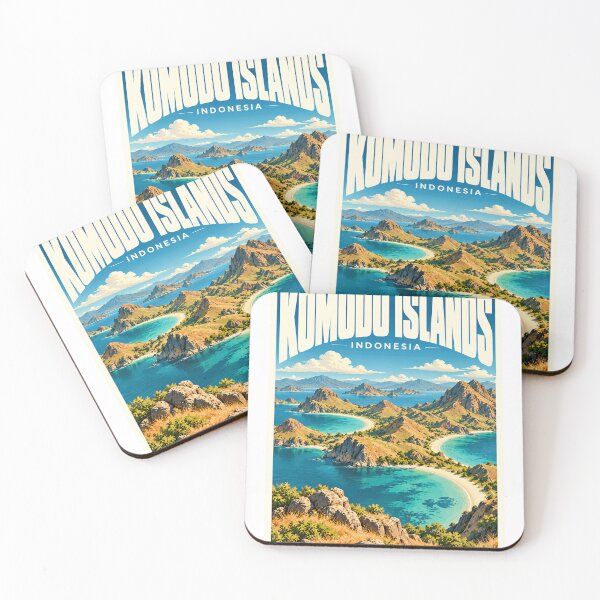 Item preview, Komodo Islands Indonesia Travel Destination Vacation Explorer designed and sold by kristyparkStar3.