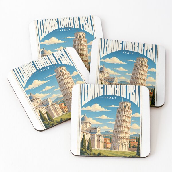 Item preview, Leaning Tower Of Pisa Italy Travel Souvenir European Landmark designed and sold by AncientClouds25.