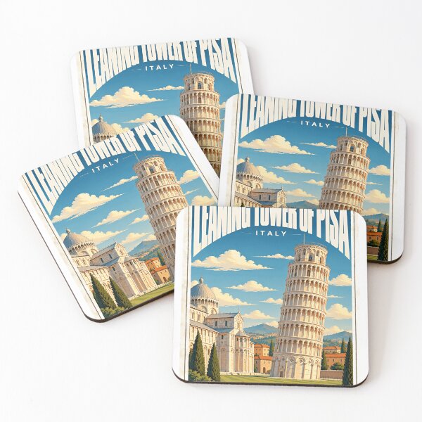 Item preview, Leaning Tower Of Pisa Italy Travel Landmark Tourist Souvenir designed and sold by ManilStuck237.