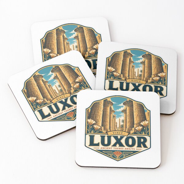 Item preview, Visit Luxor Ancient Thebes Awaits Egypt Travel History Souvenir designed and sold by NeedForParks.