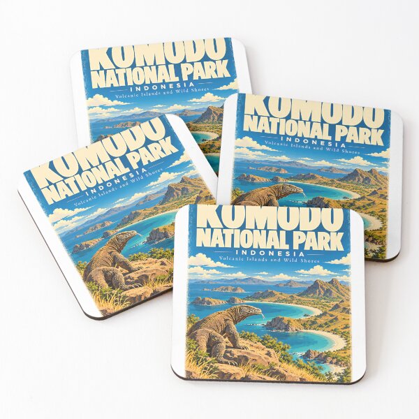 Item preview, Komodo National Park Indonesia Volcanic Islands And Wild Shores Komodo Dragon Travel designed and sold by kristyparkStar3.