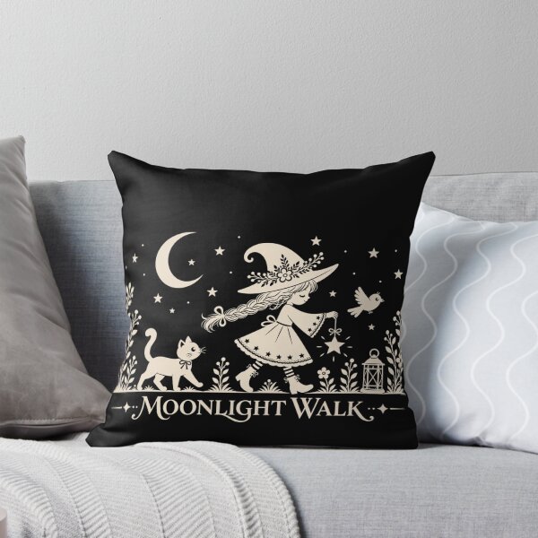 Item preview, Moonlight Walk – Whimsical Night designed and sold by lbl-shop.