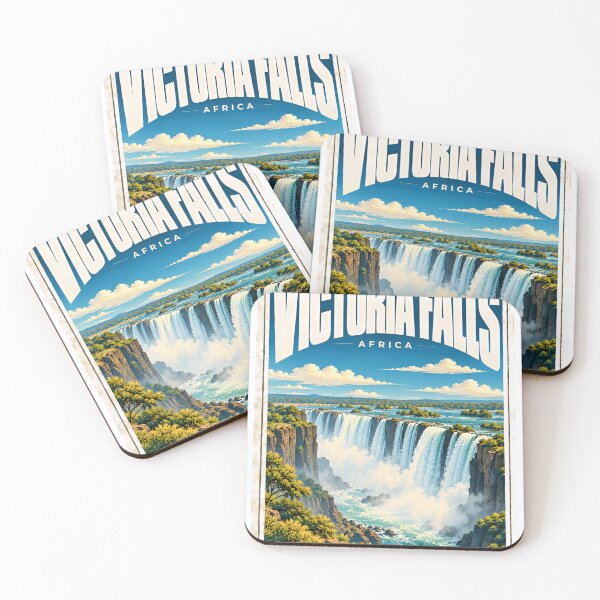 Item preview, Victoria Falls Africa Travel Tourism Adventure Landmark designed and sold by JasonStars123.