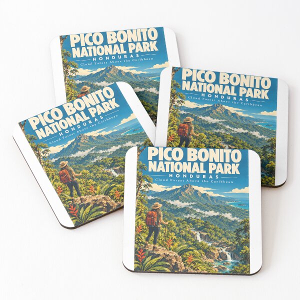 Item preview, Pico Bonito National Park Honduras Cloud Forest Above The Caribbean Travel Hiking Nature Explorer designed and sold by AncientClouds25.