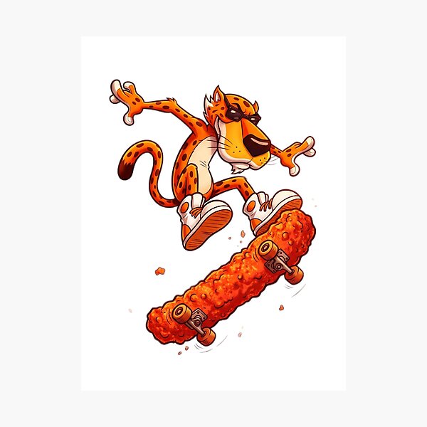 Item preview, cheetos skate designed and sold by DesignerDrop.