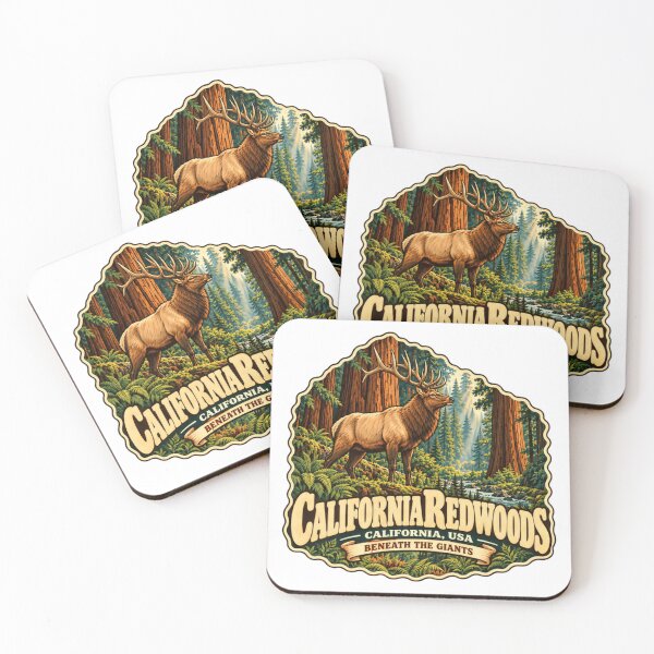Item preview, California Redwoods Beneath The Giants California USA Elk Forest Nature Explorer designed and sold by NeedForParks.