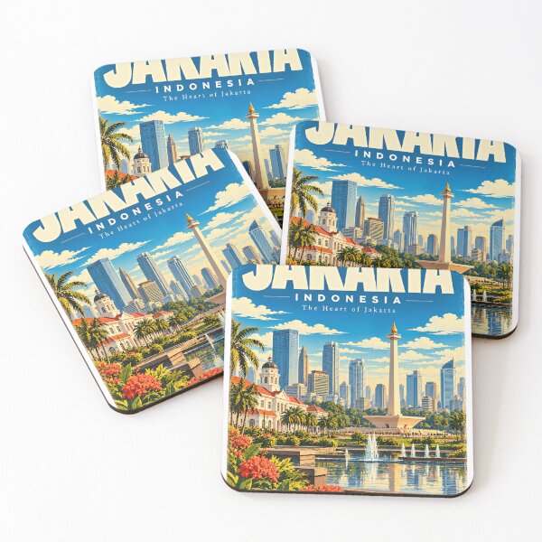 Item preview, Jakarta Indonesia The Heart Of Jakarta Travel Tourist City designed and sold by JasonStars123.