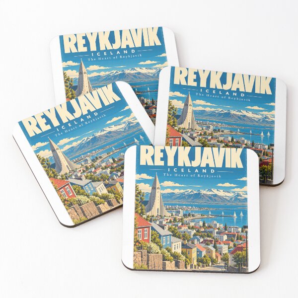 Item preview, Reykjavik Iceland The Heart Of Reykjavik Travel Destination Explorer designed and sold by AncientClouds25.