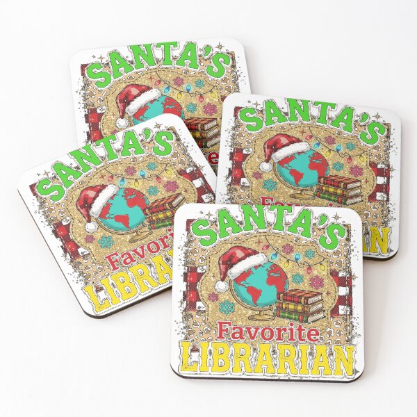 Item preview, Santa’s Favorite Librarian Classic T-Shirt (2) designed and sold by gidget-gadget.