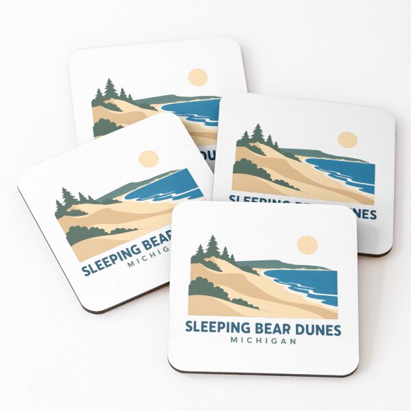 Item preview, Sleeping Bear Dunes Michigan National Park Travel Souvenir designed and sold by Simsimah26Parks.