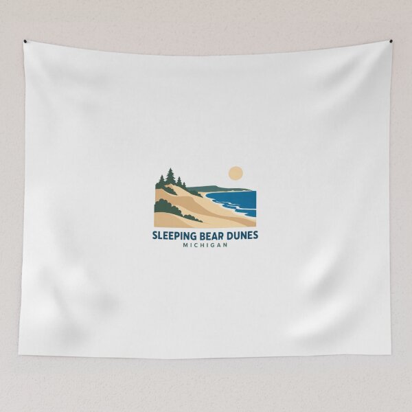 Item preview, Sleeping Bear Dunes Michigan National Park Travel Souvenir designed and sold by Simsimah26Parks.