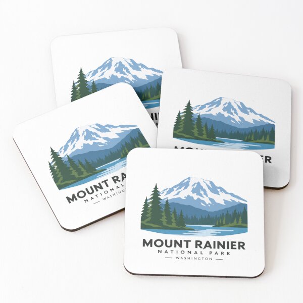 Item preview, Mount Rainier National Park Washington Travel Hiker Explorer Visitor designed and sold by Simsimah26Parks.