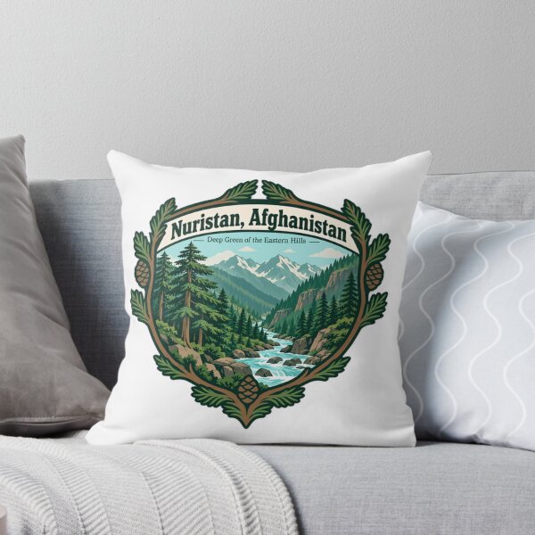 Item preview, Nuristan Afghanistan Deep Green Of The Eastern Hills Travel Heritage designed and sold by JonesFlora2025.