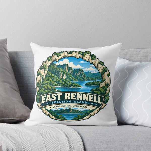 Item preview, East Rennell Solomon Islands Ancient Limestone Living Forest Travel Destination Geography Explorer designed and sold by JonesFlora2025.