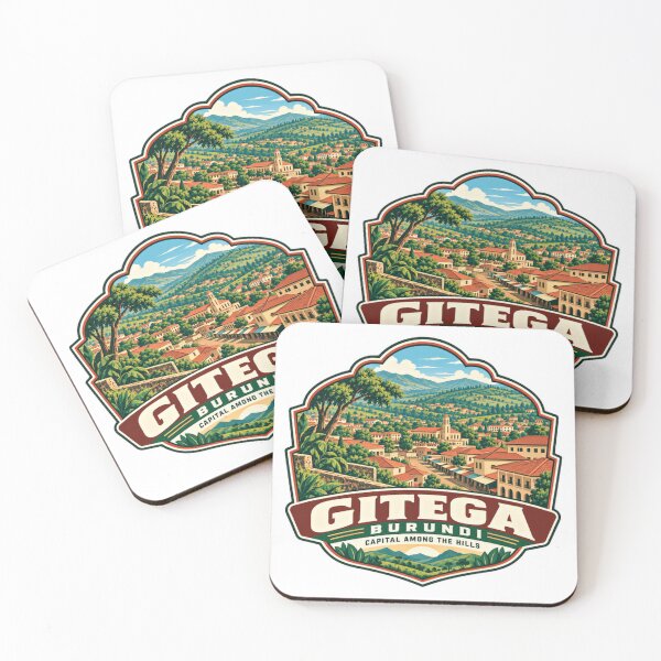 Item preview, Gitega Burundi Capital Among The Hills African Travel Souvenir designed and sold by JonesFlora2025.