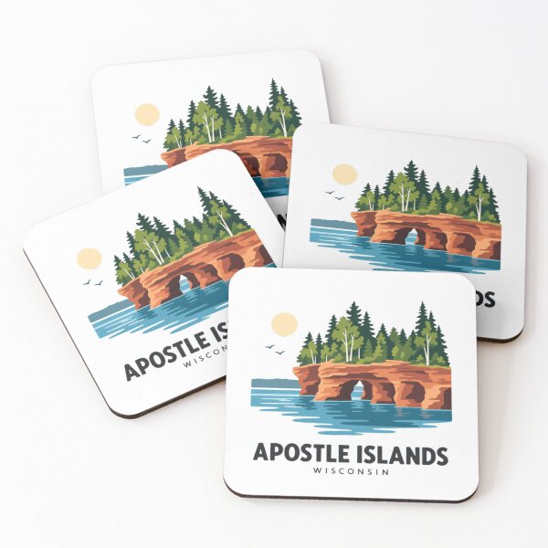 Item preview, Apostle Islands Wisconsin National Lakeshore Travel Adventure designed and sold by Simsimah26Parks.