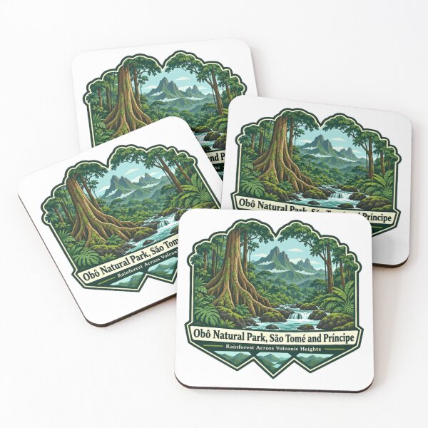 Item preview, Obô Natural Park, São Tomé And Príncipe Rainforest Across Volcanic Heights Africa Travel designed and sold by JonesFlora2025.