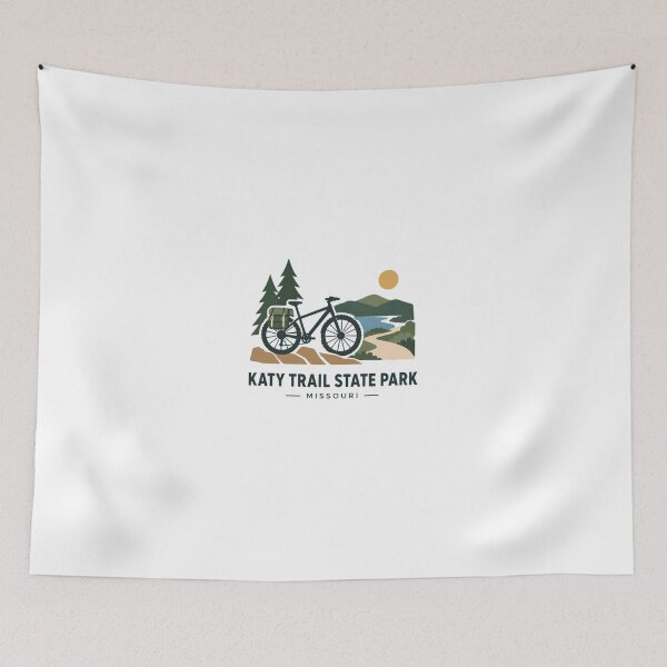 Item preview, Katy Trail State Park Missouri Cycling Adventure designed and sold by Simsimah26Parks.