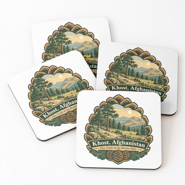 Item preview, Khost, Afghanistan Pine Trails Of The Border Hills Landscape Travel Souvenir designed and sold by JonesFlora2025.