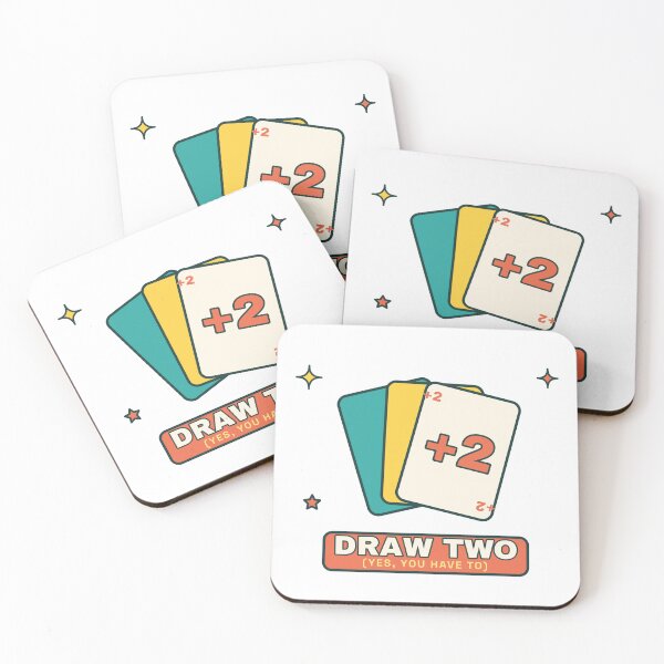Item preview, Draw Two Card Game Night | Retro Game Night Design designed and sold by Playful Paper Club.