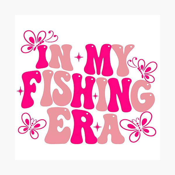 Item preview, In My Fishing Era Female Angler Fishing Lover designed and sold by HumansStuck12.