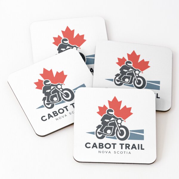 Item preview, Cabot Trail Nova Scotia Motorcycle Rider Touring Adventure designed and sold by Simsimah26Parks.