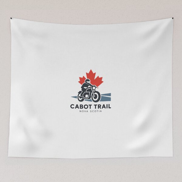 Item preview, Cabot Trail Nova Scotia Motorcycle Rider Touring Adventure designed and sold by Simsimah26Parks.