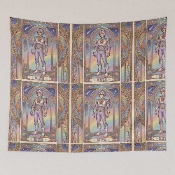 Item preview, Krys in the style of Alphonse Mucha designed and sold by Solace Sparkles.