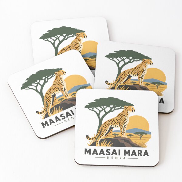 Item preview, Maasai Mara Kenya Cheetah Safari African Wildlife Nature Travel designed and sold by Simsimah26Parks.