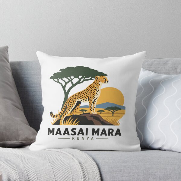 Item preview, Maasai Mara Kenya Cheetah Safari African Wildlife Nature Travel designed and sold by Simsimah26Parks.
