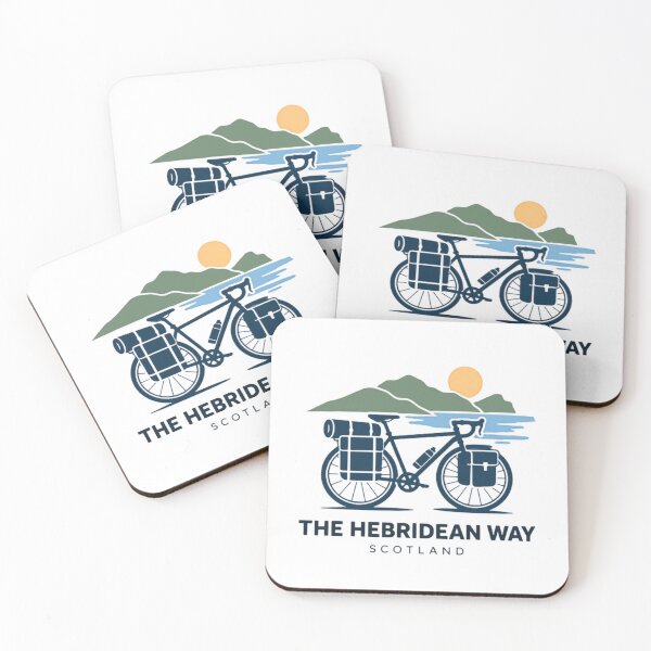 Item preview, The Hebridean Way Scotland Bicycle Touring Bikepacking Cyclist Adventure designed and sold by Simsimah26Parks.