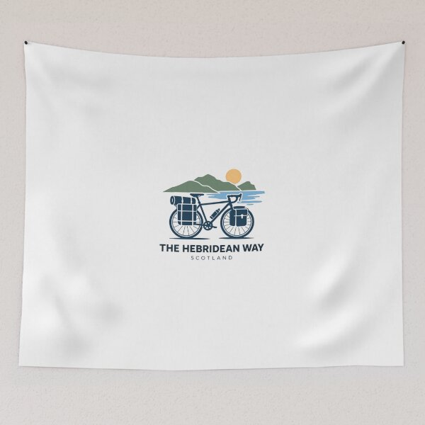Item preview, The Hebridean Way Scotland Bicycle Touring Bikepacking Cyclist Adventure designed and sold by Simsimah26Parks.