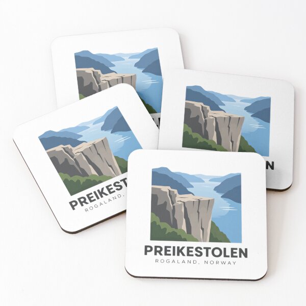 Item preview, Preikestolen Rogaland Norway Travel Landmark Hiking Gift designed and sold by Simsimah26Parks.