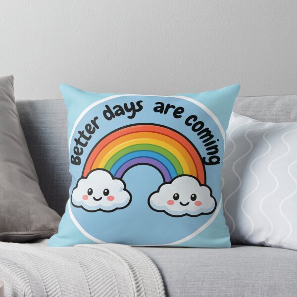 Item preview, Better days are coming cute doodle art  designed and sold by DoneAndDusted.