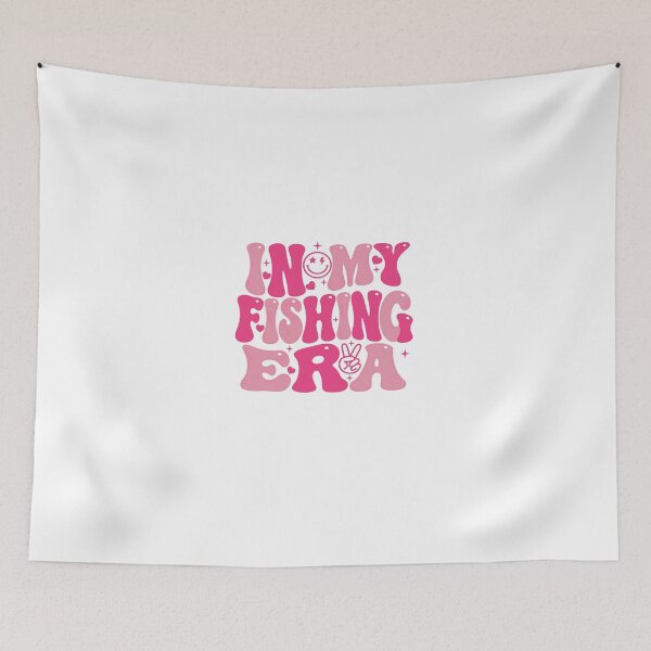 Item preview, In My Fishing Era Fisherwoman Angler Hobby designed and sold by HumansStuck12.