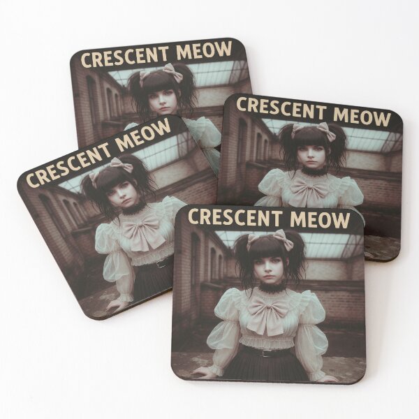 Item preview, Crescent Meow designed and sold by Monkeysalad.