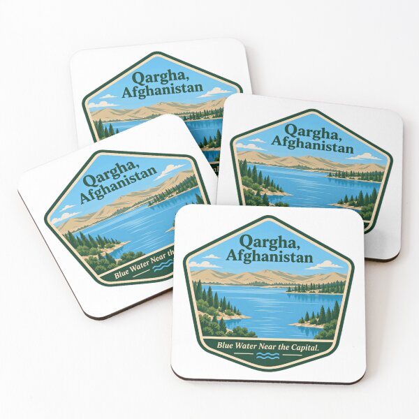 Item preview, Qargha, Afghanistan Blue Water Near The Capital Travel Destination Afghan Souvenir Landmark designed and sold by JonesFlora2025.
