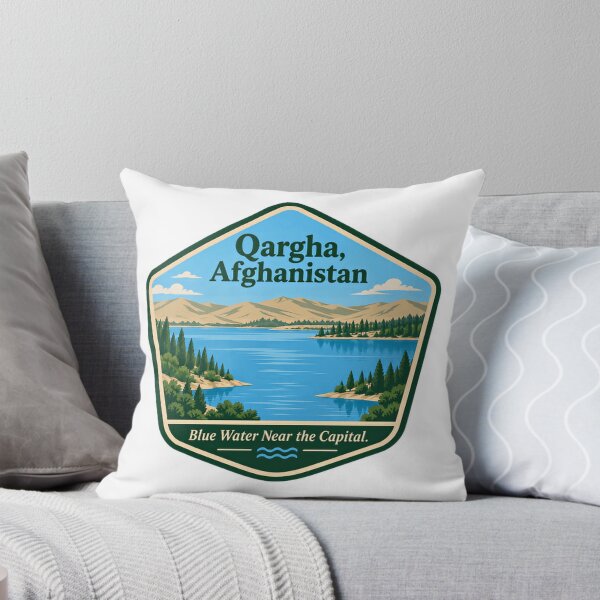 Item preview, Qargha, Afghanistan Blue Water Near The Capital Travel Destination Afghan Souvenir Landmark designed and sold by JonesFlora2025.