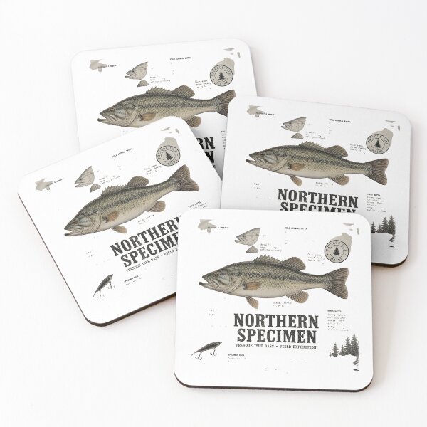 Item preview, Vintage Northern Specimen Presque Isle Bass Art designed and sold by NobleCast .