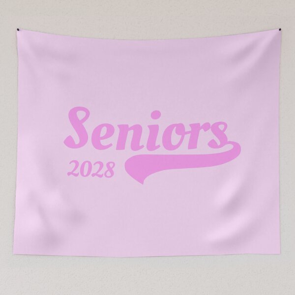 Item preview, Pink Seniors 2028 Simple Text designed and sold by JaymeOctober.
