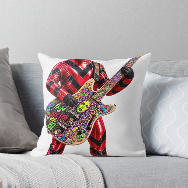 Item preview, Red and Black Psychedelic Guitar Sheep  designed and sold by Slyfish.