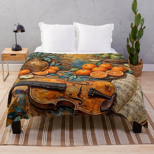 Item preview, Still Life with Violin Painterly designed and sold by SylviaKayRose.