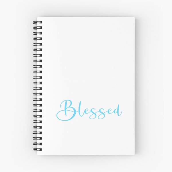 Item preview, Blessed by God - Word Art Sign in Blue Color typography script designed and sold by Star58.