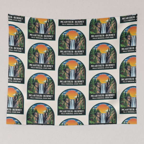 Item preview, McArthur-Burney Falls Memorial State Park (California), USA designed and sold by PinkandP.