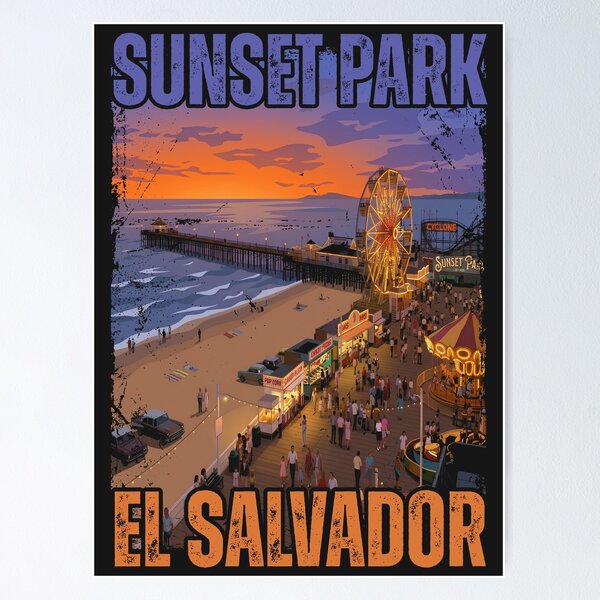 Item preview, Sunset Park La Libertad El Salvador designed and sold by legendaryskins.